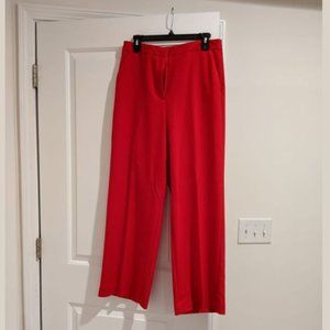 Red pants/ Brand new with tags/wide legs